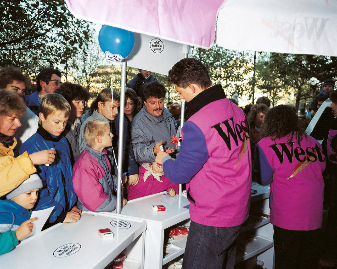 Kudamm, Berlin, Dezember 1989