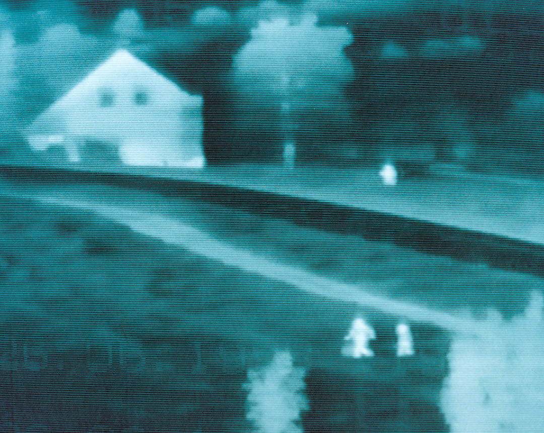 Illegaler Grenzübertritt, Wärmebildaufnahme, Zoll Zittau, 16. Juni 1998