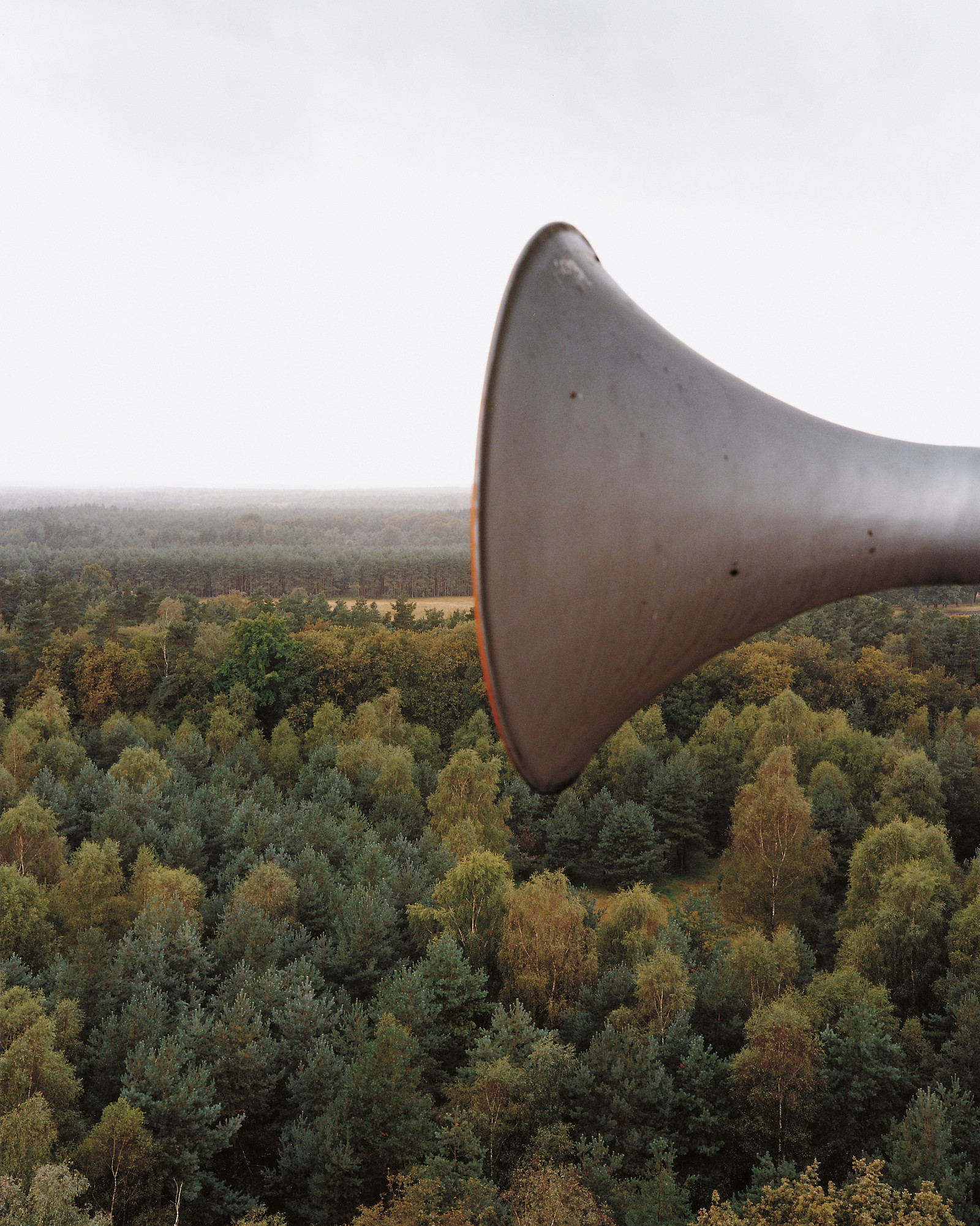 Blick vom Haustenbecker Turm: 1940/41 zur Artilleriebeobachtung und Brandwache erbaut