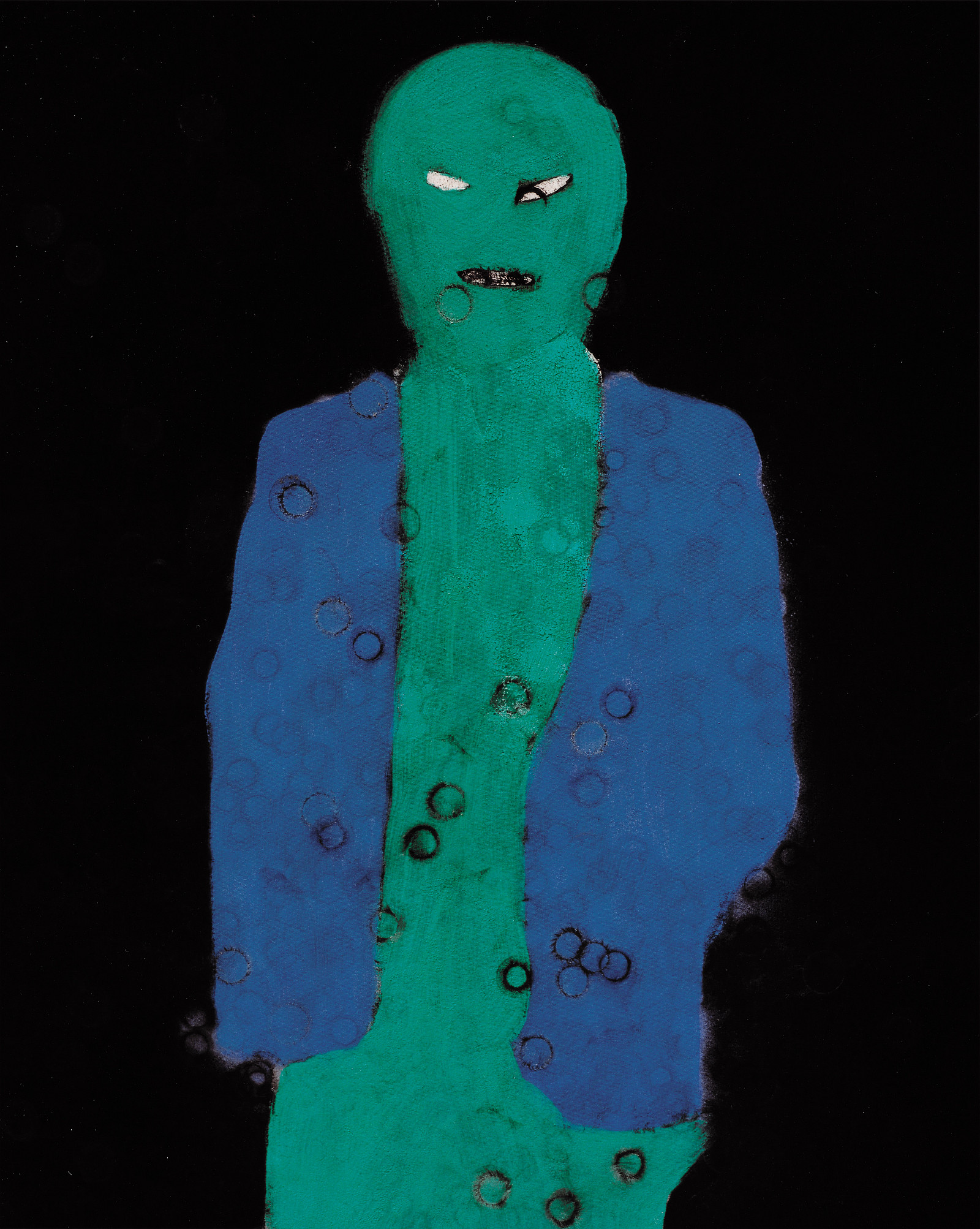 Zielobjekt für Gummigeschosse: Terrorist 3