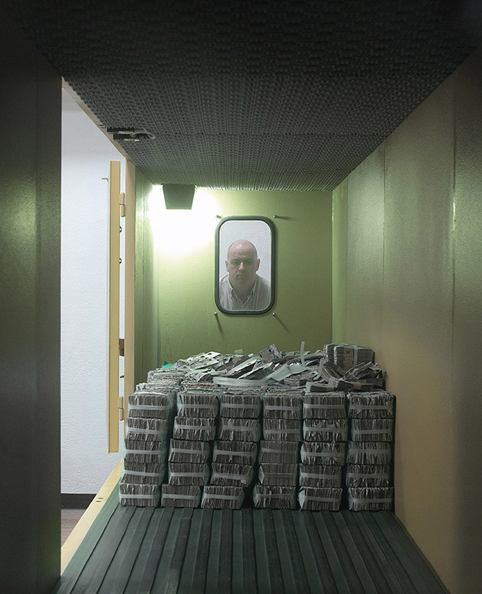 November 2001: Das Ende des Irischen Pfunds im Bargeldzentrum der Central Bank of Ireland in Dublin.