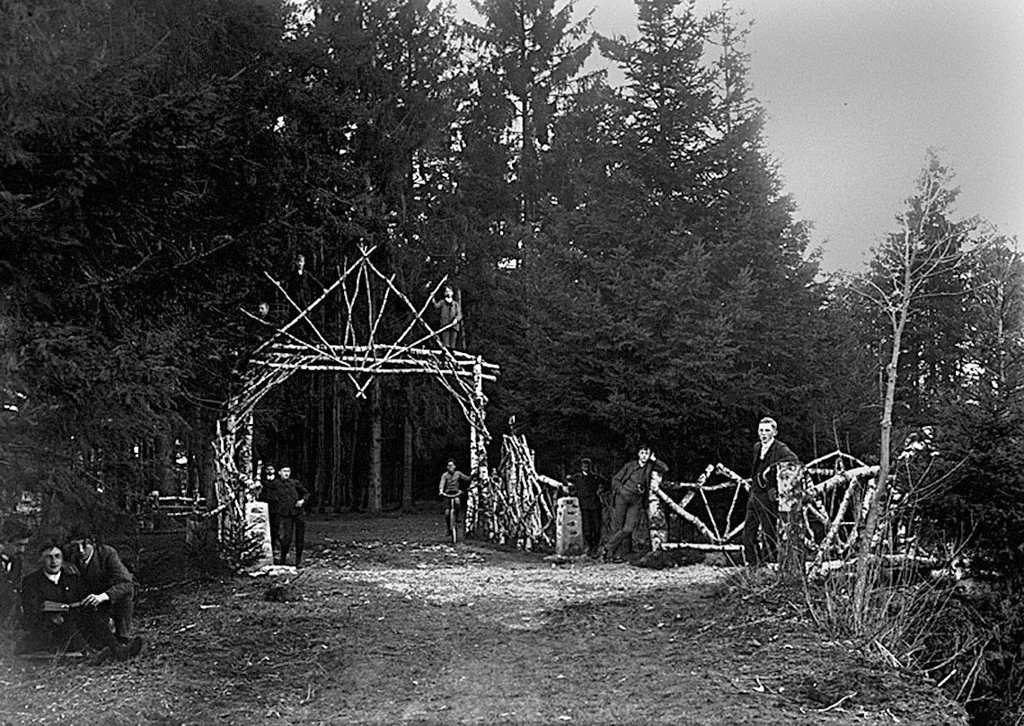Sommerlager, Knabeninstitut, Wilhelmsdorf
