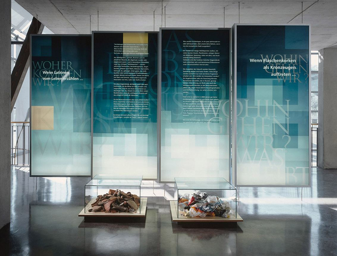 Roman Museum Mengen-Ennetach, Exhibition on the first Floor