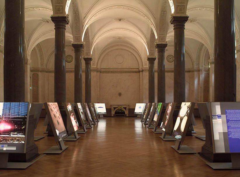 "The Making of the Euro", Stock Exchange Riga, Lettland