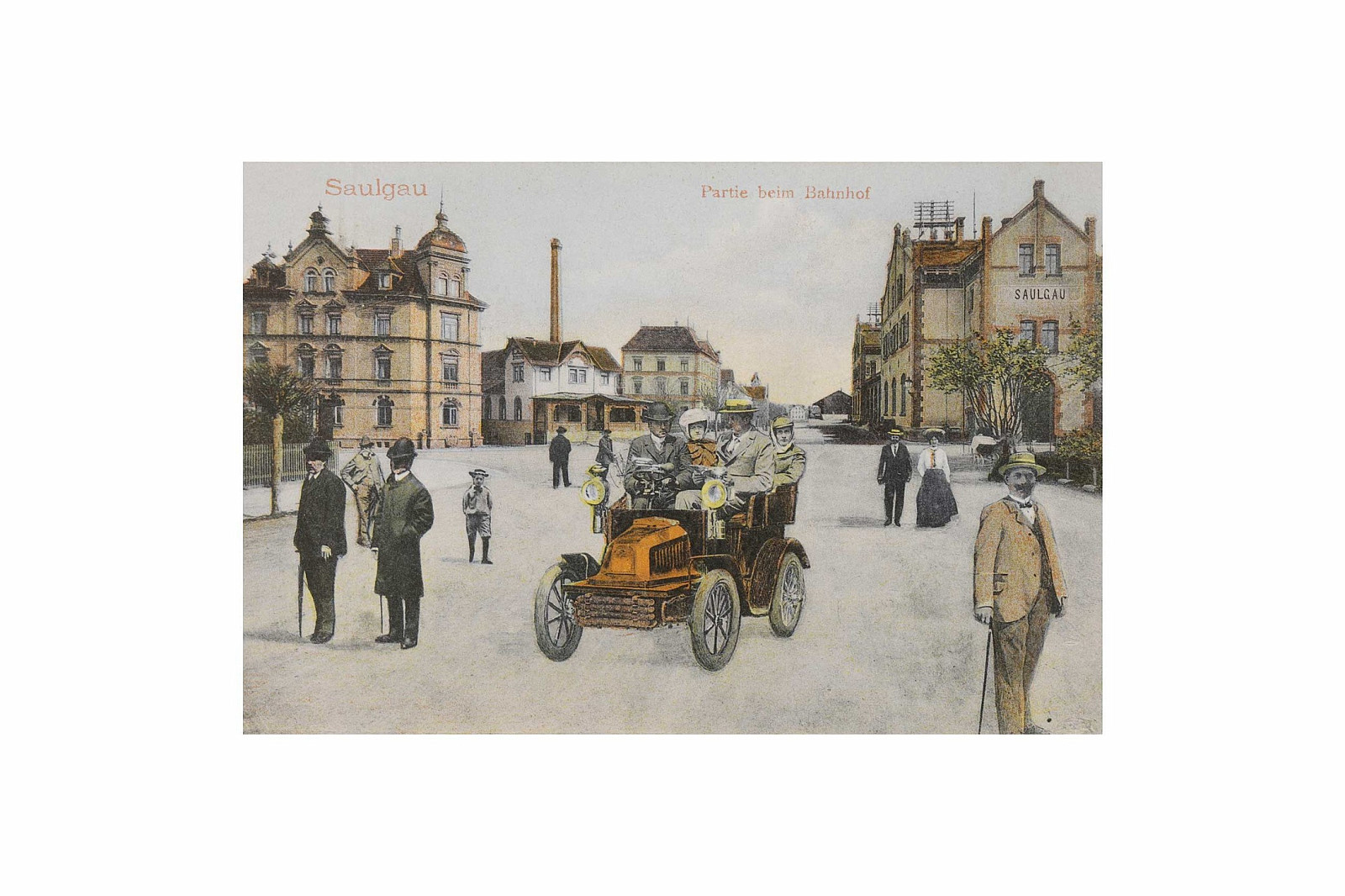 Bad Saulgau, Bahnhofsumgebung